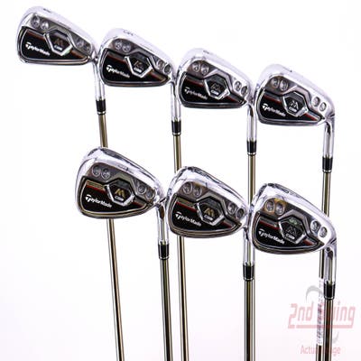 TaylorMade M CGB Iron Set 4-PW UST Mamiya Recoil 680 F4 Graphite Stiff Right Handed 38.5in