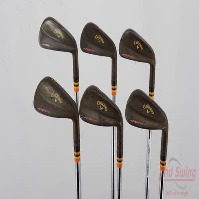 Callaway Apex MB Raw Iron Set 5-PW Nippon NS Pro Modus 3 Tour 120 Steel Stiff Right Handed 37.75in