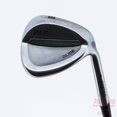 Ping Glide Wedge Lob LW 58° Wide Sole Ping CFS Steel Wedge Flex Right Handed Black Dot 35.25in