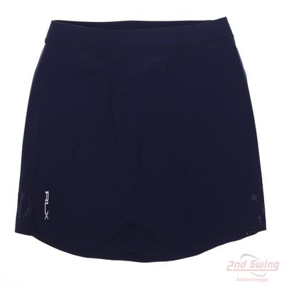 New Womens Ralph Lauren RLX Golf Skort X-Large XL Navy Blue MSRP $128