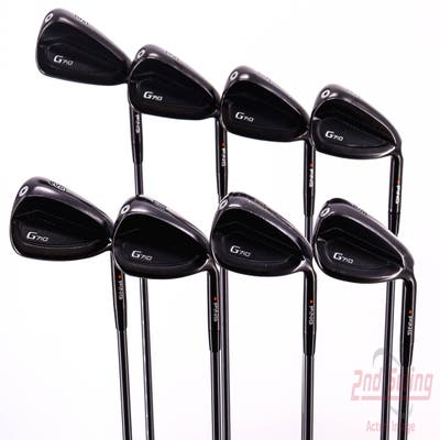 Ping G710 Iron Set 5-PW GW SW Ping TFC 80i Graphite Senior Right Handed Orange Dot 38.75in