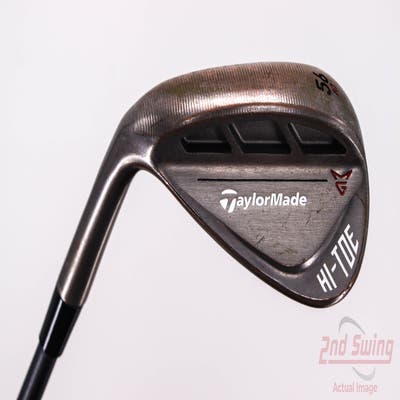 TaylorMade HI-TOE RAW Wedge Sand SW 56° 10 Deg Bounce Nippon Pro Modus 3 115 Wedge Steel Wedge Flex Left Handed 36.25in