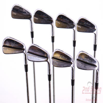 Titleist 714 MB Iron Set 3-PW True Temper Dynamic Gold S300 Steel Stiff Right Handed 38.0in