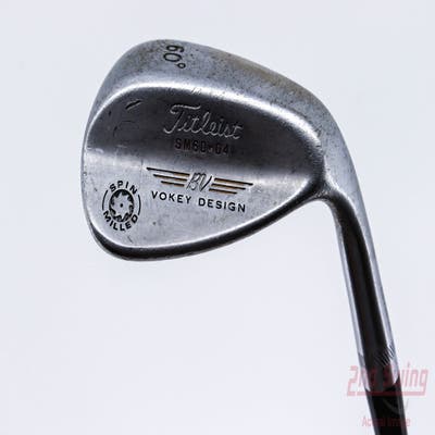 Titleist Vokey Spin Milled Wedge Lob LW 60° 4 Deg Bounce Dynamic Gold Spinner Steel Wedge Flex Right Handed 35.5in