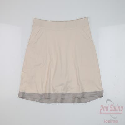 New Womens Peter Millar Skort X-Small XS Ivory MSRP $120