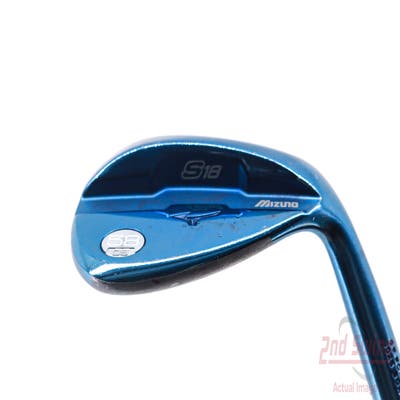 Mizuno S18 Blue Ion Wedge Lob LW 58° 8 Deg Bounce FST KBS Tour 130 Steel X-Stiff Right Handed 36.25in