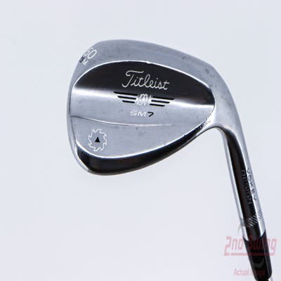 Titleist Vokey SM7 Tour Chrome Wedge Lob LW 60° 8 Deg Bounce M Grind Titleist Vokey BV Steel Wedge Flex Right Handed 34.5in