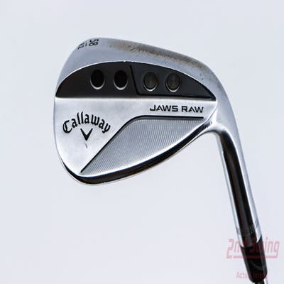 Callaway Jaws Raw Chrome Wedge Lob LW 58° 8 Deg Bounce Z Grind Dynamic Gold Spinner TI Steel Wedge Flex Right Handed 35.0in