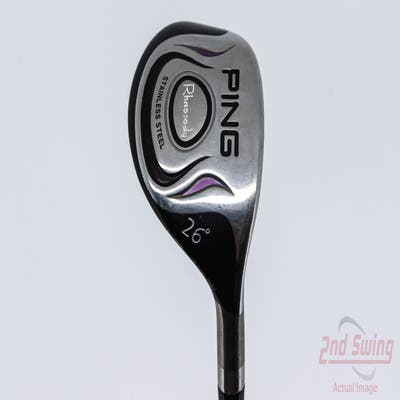 Ping Rhapsody Hybrid 5 Hybrid 26° Ping ULT 129H Ladies Graphite Ladies Right Handed 38.0in