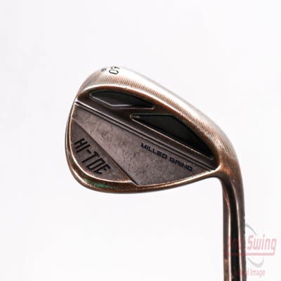 TaylorMade Milled Grind HI-TOE 3 Copper Wedge Lob LW 60° 10 Deg Bounce FST KBS Hi-Rev 2.0 115 Steel Wedge Flex Right Handed 34.75in