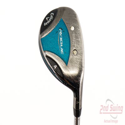 Callaway Rogue Hybrid 4 Hybrid 24° Aldila Quaranta Blue 40 Graphite Ladies Right Handed 39.25in