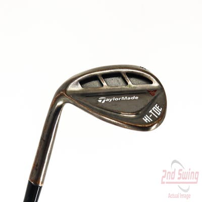 TaylorMade HI-TOE RAW Wedge Lob LW 58° 10 Deg Bounce FST KBS Hi-Rev 2.0 115 Steel Regular Left Handed 35.0in