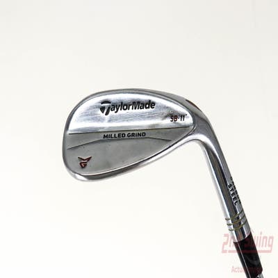 TaylorMade Milled Grind Satin Chrome Wedge Lob LW 58° 11 Deg Bounce True Temper Dynamic Gold Steel Wedge Flex Right Handed 35.0in