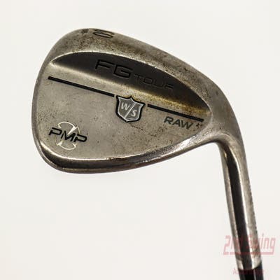 Wilson Staff FG Tour PMP Raw PVD Wedge Lob LW 60° 8 Deg Bounce Dynamic Gold Tour Issue S400 Steel Stiff Right Handed 34.75in