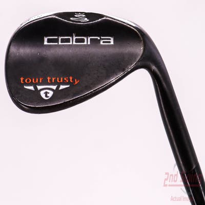 Cobra Tour Trusty Black Wedge Sand SW 56° 12 Deg Bounce True Temper Dynamic Gold Steel Wedge Flex Right Handed 35.25in