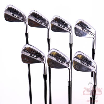 Callaway Apex Pro 21 Iron Set 4-PW Mitsubishi MMT 95 Graphite Stiff Right Handed 38.0in