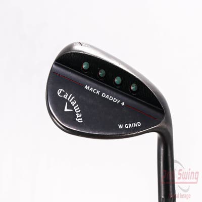 Callaway Mack Daddy 4 Black Wedge Lob LW 58° 12 Deg Bounce W Grind Dynamic Gold Tour Issue 115 Steel Stiff Right Handed 35.0in