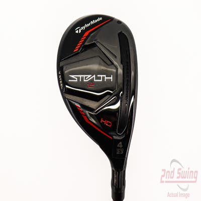 Mint TaylorMade Stealth 2 HD Rescue Hybrid 4 Hybrid 23° Fujikura Speeder NX Red 50 Graphite Senior Right Handed 40.0in