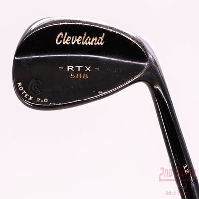 Cleveland 588 RTX 2.0 Black Satin Wedge Sand SW 56° 12 Deg Bounce True Temper Dynamic Gold Steel Wedge Flex Right Handed 35.5in