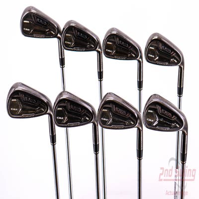 Adams Idea Pro Black CB2 Iron Set 4-PW GW FST KBS Tour 90 Steel Stiff Right Handed 38.5in