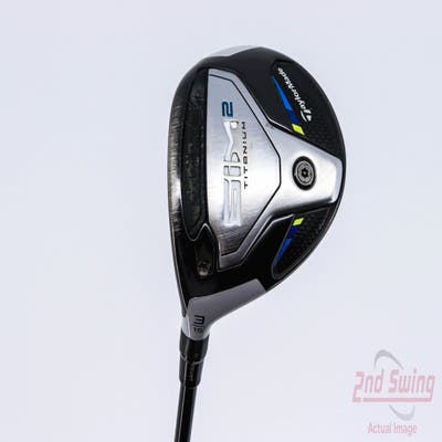 TaylorMade SIM2 Titanium Fairway Wood 3 Wood 3W 15° MCA Tensei AV Blue Raw 65 Graphite Stiff Left Handed 43.5in