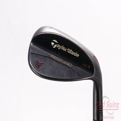 TaylorMade Milled Grind Black Wedge Lob LW 60° 11 Deg Bounce HB True Temper Dynamic Gold Steel Wedge Flex Right Handed 35.0in