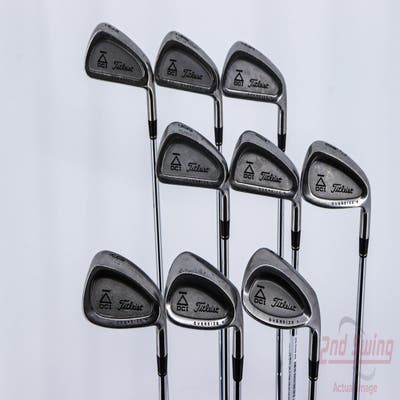 Titleist DCI Black Oversize + Iron Set 3-PW SW Stock Steel Shaft Steel Stiff Right Handed 37.75in