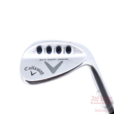 Callaway Mack Daddy Forged Chrome Wedge Lob LW 60° 8 Deg Bounce Dynamic Gold Tour Issue S200 Steel Stiff Right Handed 35.0in