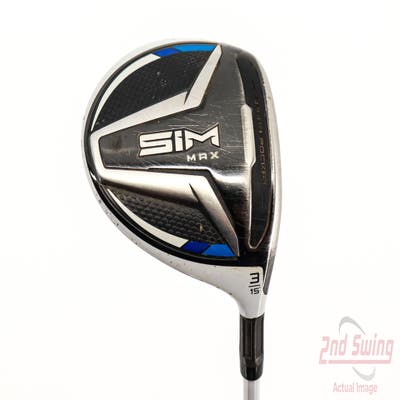 TaylorMade SIM MAX Fairway Wood 3 Wood 3W 15° Aldila NV Ladies 45 Graphite Ladies Right Handed 42.5in