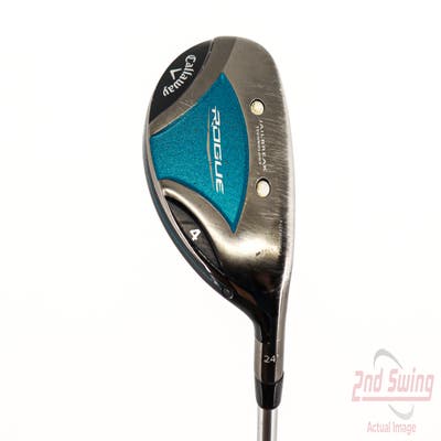 Callaway Rogue Hybrid 4 Hybrid 24° Aldila Quaranta Blue 40 Graphite Ladies Right Handed 39.5in