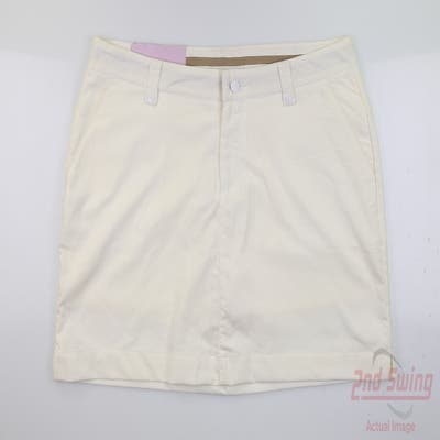 New Womens Under Armour Skort 6 Ivory MSRP $65