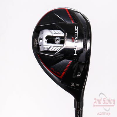 TaylorMade Stealth 2 Plus Fairway Wood 3 Wood 3W 15° Mitsubishi Kai'li Red 75 Graphite Stiff Right Handed 43.25in