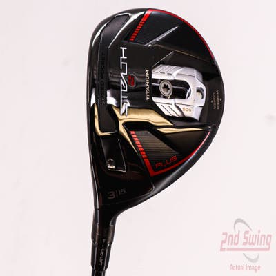 Mint TaylorMade Stealth 2 Plus Fairway Wood 3 Wood 3W 15° PX HZRDUS Smoke Red RDX 65 Graphite Regular Left Handed 42.25in