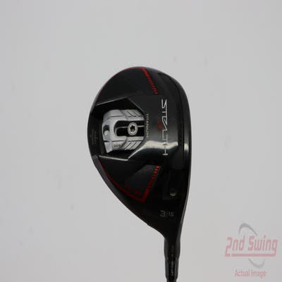 TaylorMade Stealth 2 Plus Fairway Wood 3 Wood 3W 15° Mitsubishi Kai'li Red 75 Graphite Stiff Right Handed 43.0in