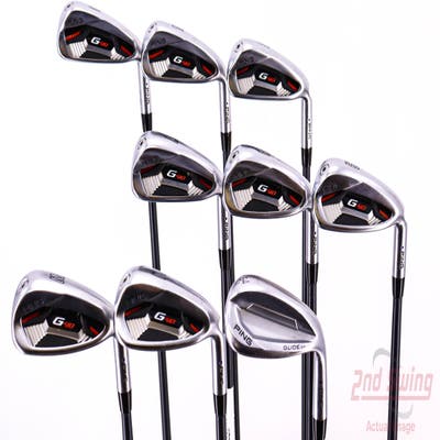 Ping G410 Iron Set 4-PW AW ALTA CB Red Graphite Regular Right Handed Black Dot 39.0in