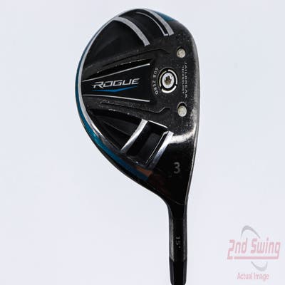 Callaway Rogue Sub Zero Fairway Wood 3 Wood 3W 15° Project X Even Flow Blue 75 Graphite Stiff Right Handed 43.0in