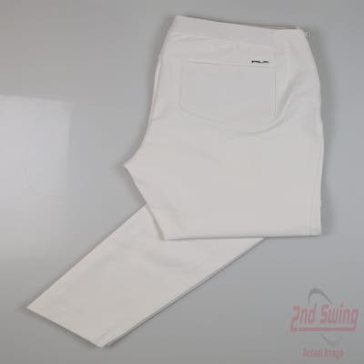 New Womens Ralph Lauren RLX Pants 6 x White MSRP $120