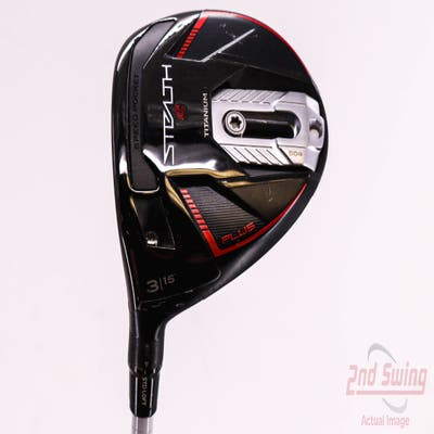 TaylorMade Stealth 2 Plus Fairway Wood 3 Wood 3W 15° Aldila NV Ladies 45 Graphite Ladies Left Handed 43.5in