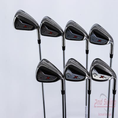 Callaway X Series N415 Iron Set 5-PW AW Callaway X Steel Steel Regular Right Handed 38.5in