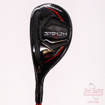 TaylorMade Stealth 2 HD Rescue Hybrid 4 Hybrid 23° Fujikura Speeder NX Red 50 Graphite Regular Left Handed 40.5in