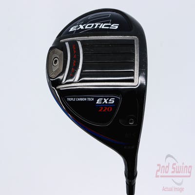 Tour Edge Exotics EXS 220 Driver 10.5° Aldila Rogue Black 95 MSI 70 Graphite Regular Right Handed 44.25in