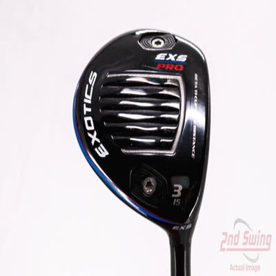 Tour Edge EXS Pro Fairway Wood 3 Wood 3W 15° Fujikura Ventus Blue 6 Graphite Regular Right Handed 43.25in