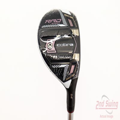 Mint Cobra RAD Speed Hybrid 5 Hybrid 24° Stock Graphite Shaft Graphite Ladies Right Handed 38.25in