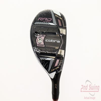 Mint Cobra RAD Speed Hybrid 5 Hybrid 24° UST Mamiya Recoil ES 450 Graphite Ladies Right Handed 38.0in