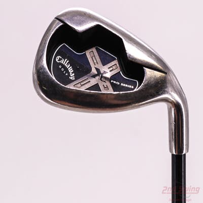 Callaway X-18 Pro Series Single Iron Pitching Wedge PW Callaway RCH 75i Graphite Stiff Right Handed 35.5in