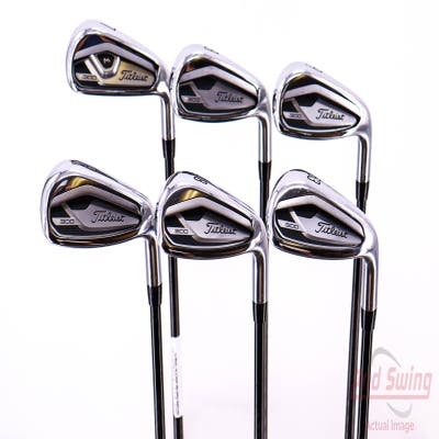 Titleist 2021 T300 Iron Set 7-PW, 48, 53 Mitsubishi C6 Series Black Graphite Regular Right Handed 37.0in