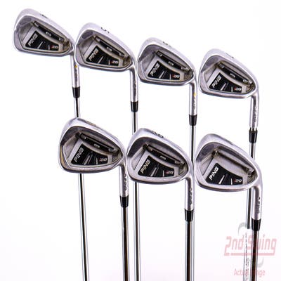 Ping I20 Iron Set 4-PW Project X 5.5 Steel Regular Right Handed Yellow Dot 37.5in