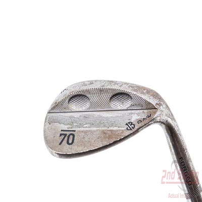 Sub 70 JB Forged Raw Wedge Lob LW 58° Dynalite Gold XP X100 Steel X-Stiff Right Handed 35.0in