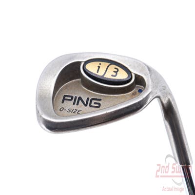 Ping i3 Oversize Wedge Sand SW Ping Z-Z65 with Cushin Insert Steel Stiff Right Handed Blue Dot 35.25in