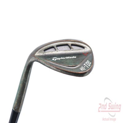 TaylorMade HI-TOE RAW Wedge Lob LW 60° 7 Deg Bounce FST KBS Hi-Rev 2.0 115 Steel Wedge Flex Left Handed 35.25in